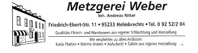Metzgerei Weber